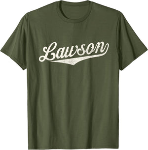 Lawson Name, Retro Vintage Lawson Given Name