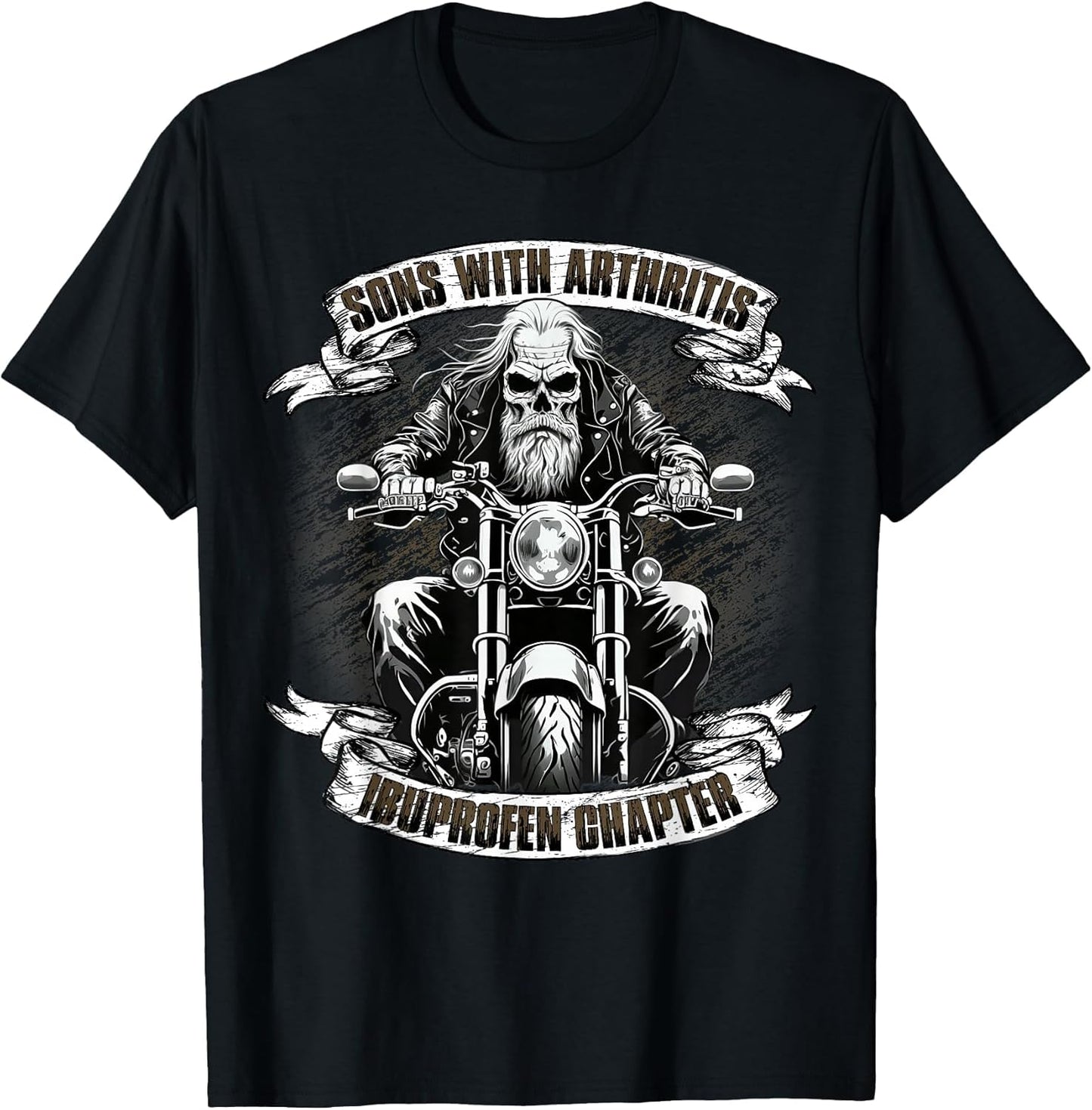 Sons with Arthritis Ibuprofen Chapter Motorcycle Biker