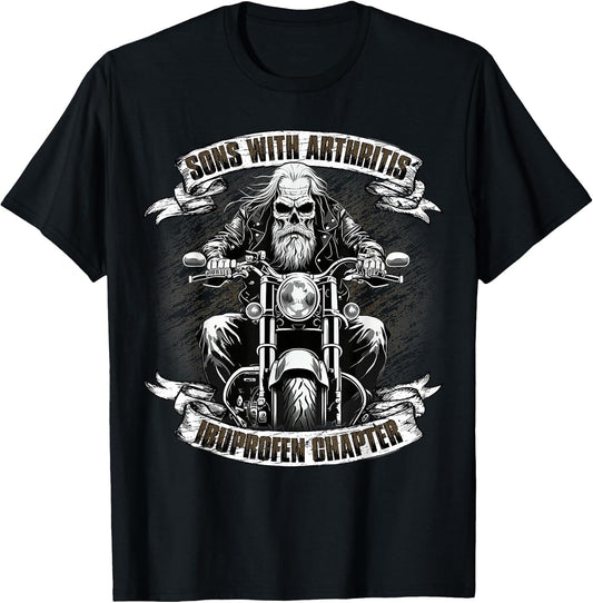 Sons with Arthritis Ibuprofen Chapter Motorcycle Biker