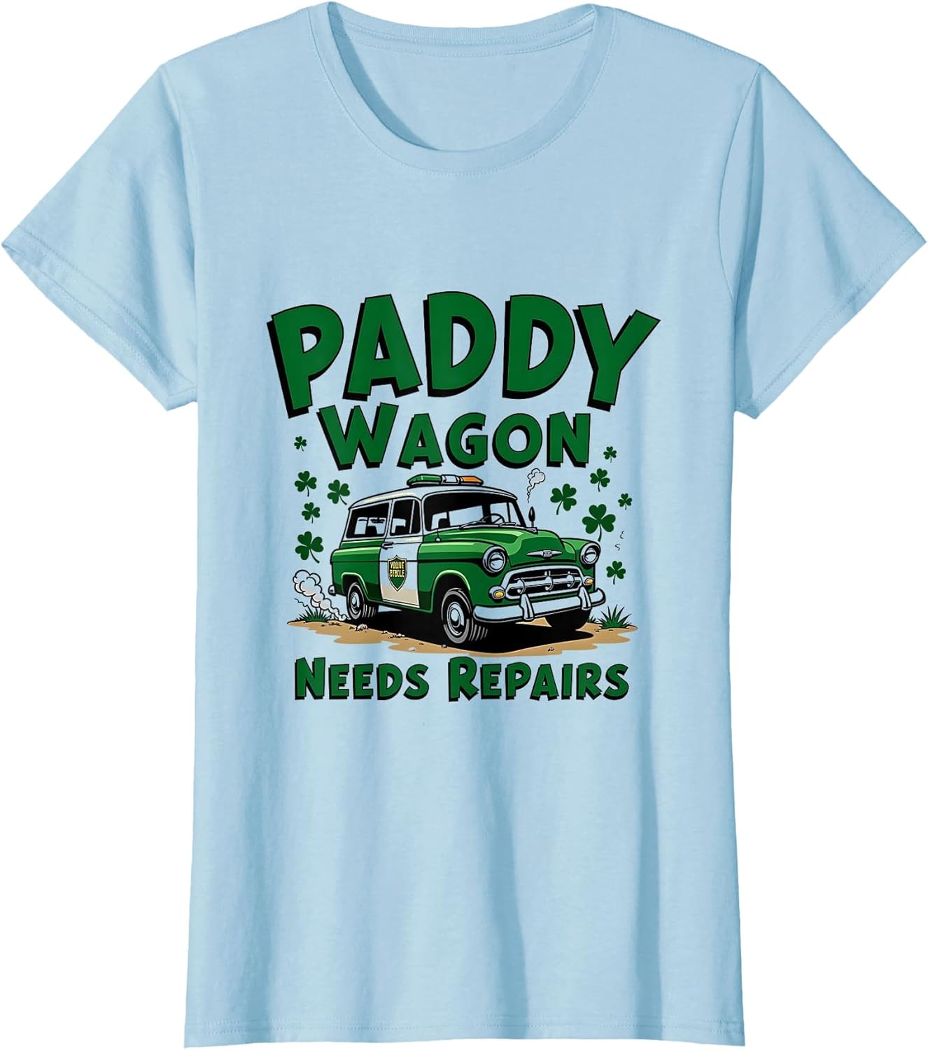 Paddy Wagon Needs Repairs Irish Humor Design