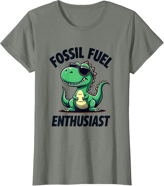 Fossil Fuel Enthusiast Funny Dinosaur Design