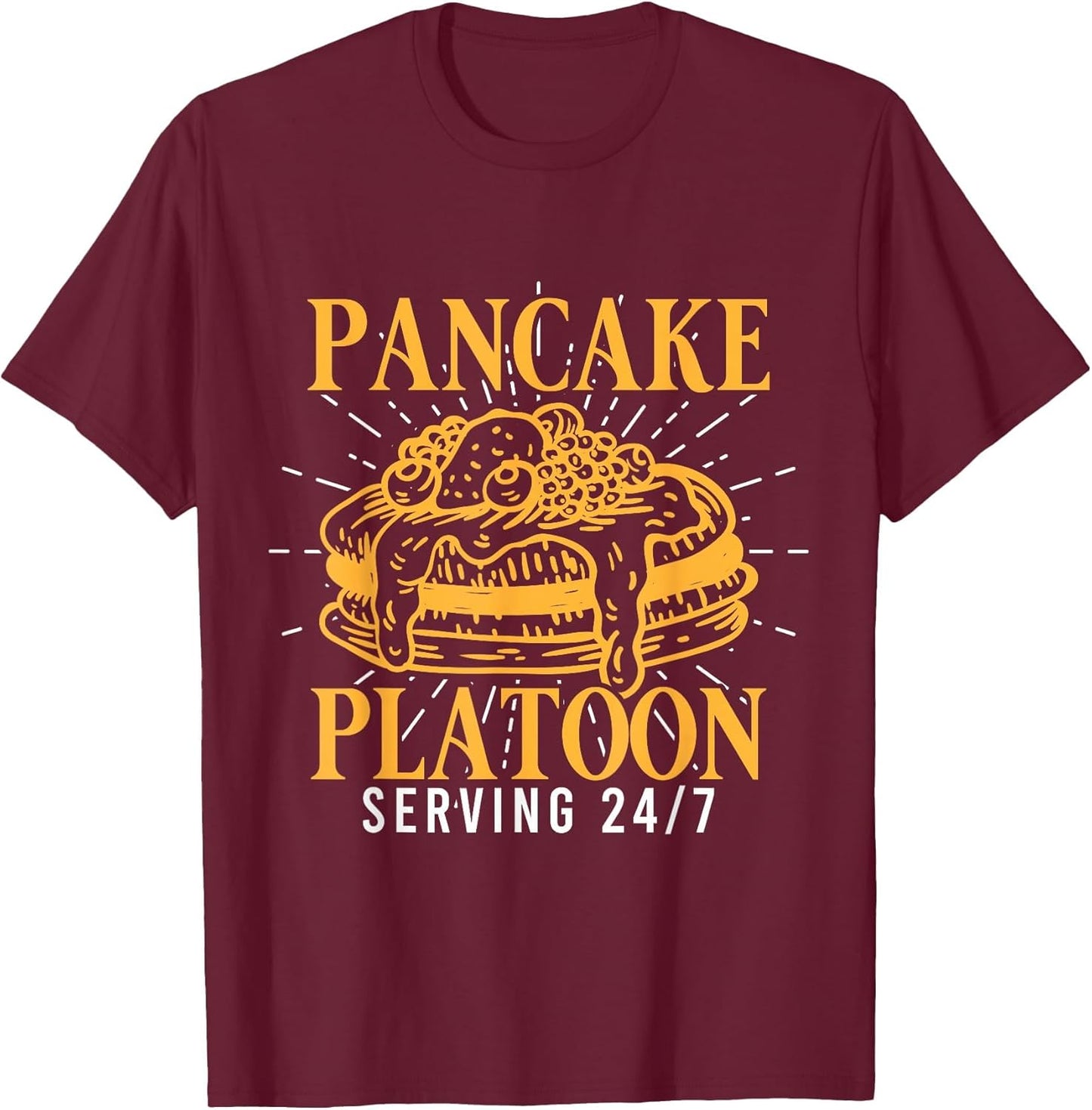 Pancake Platoon Football Lineman