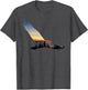 Lovely Flying Eagle Trippy Forest Sky Silhouette