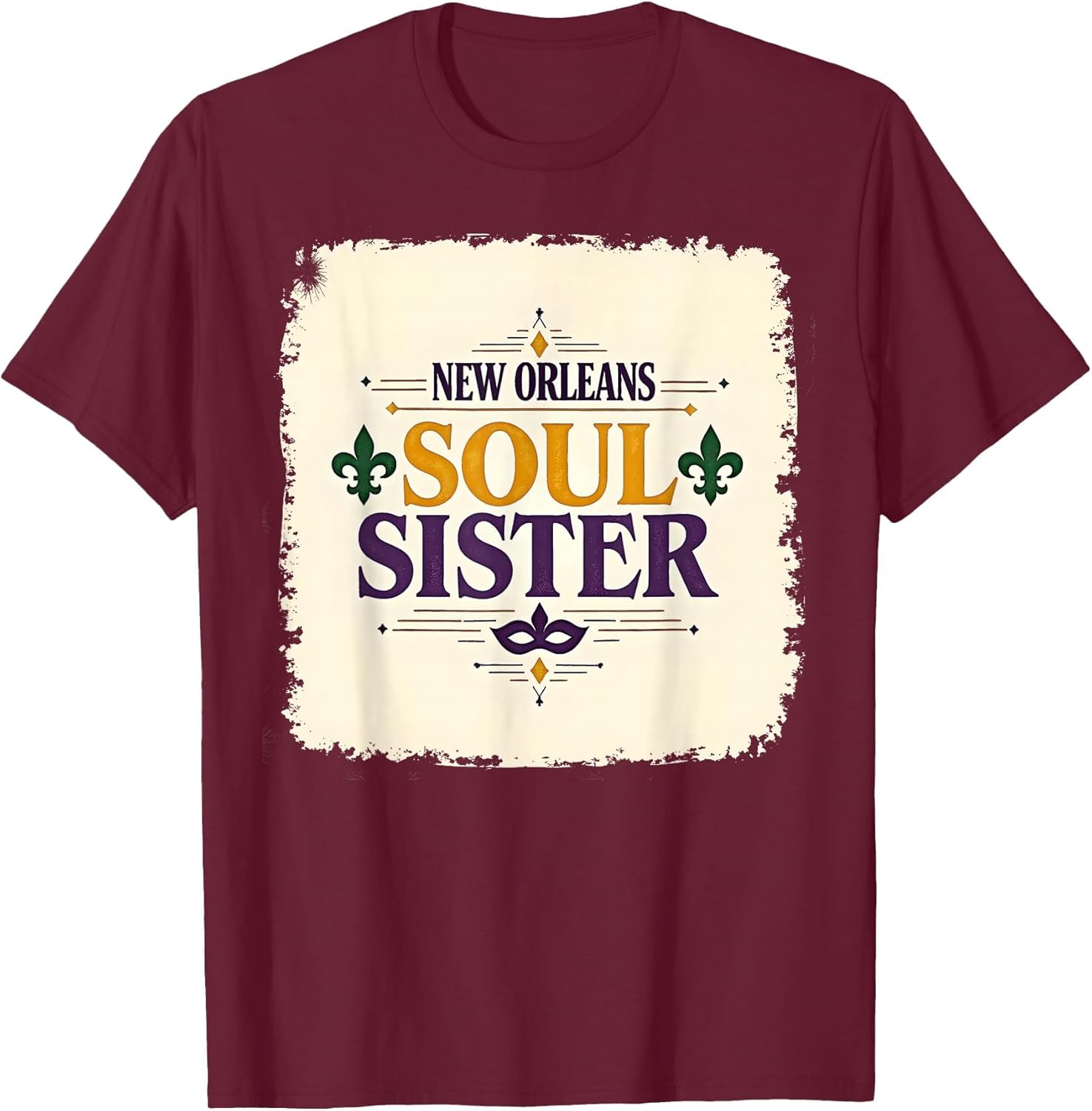 New Orleans Soul Sister Mardi Gras Design