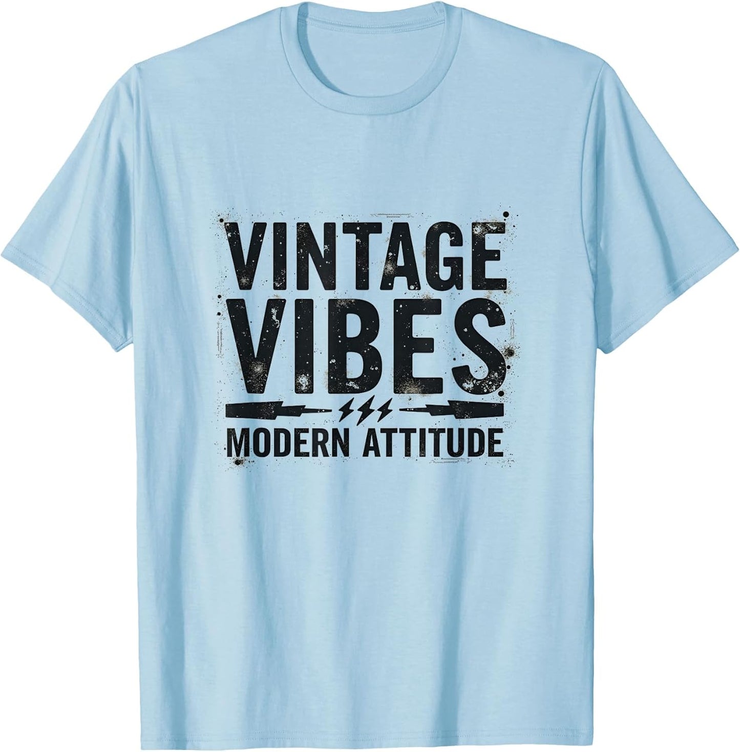 Vintage Vibes Modern Attitude Grunge Design