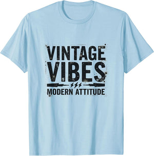 Vintage Vibes Modern Attitude Grunge Design