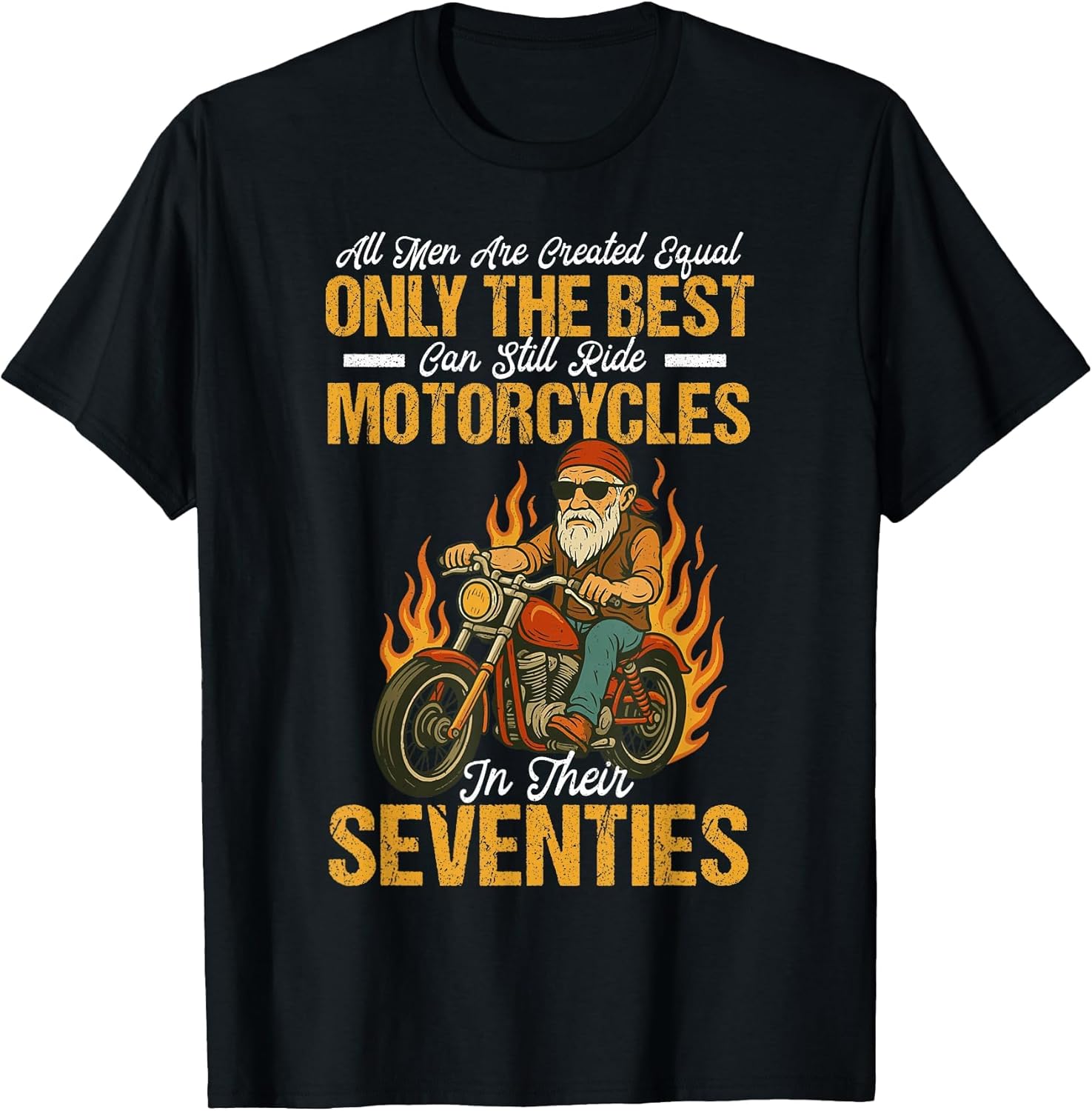 The Best Men Can Still Ride Motorcycles in Seventies Biker