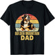 Golden Mountain Dog Dad Funny Retro Dog Owner & Lover