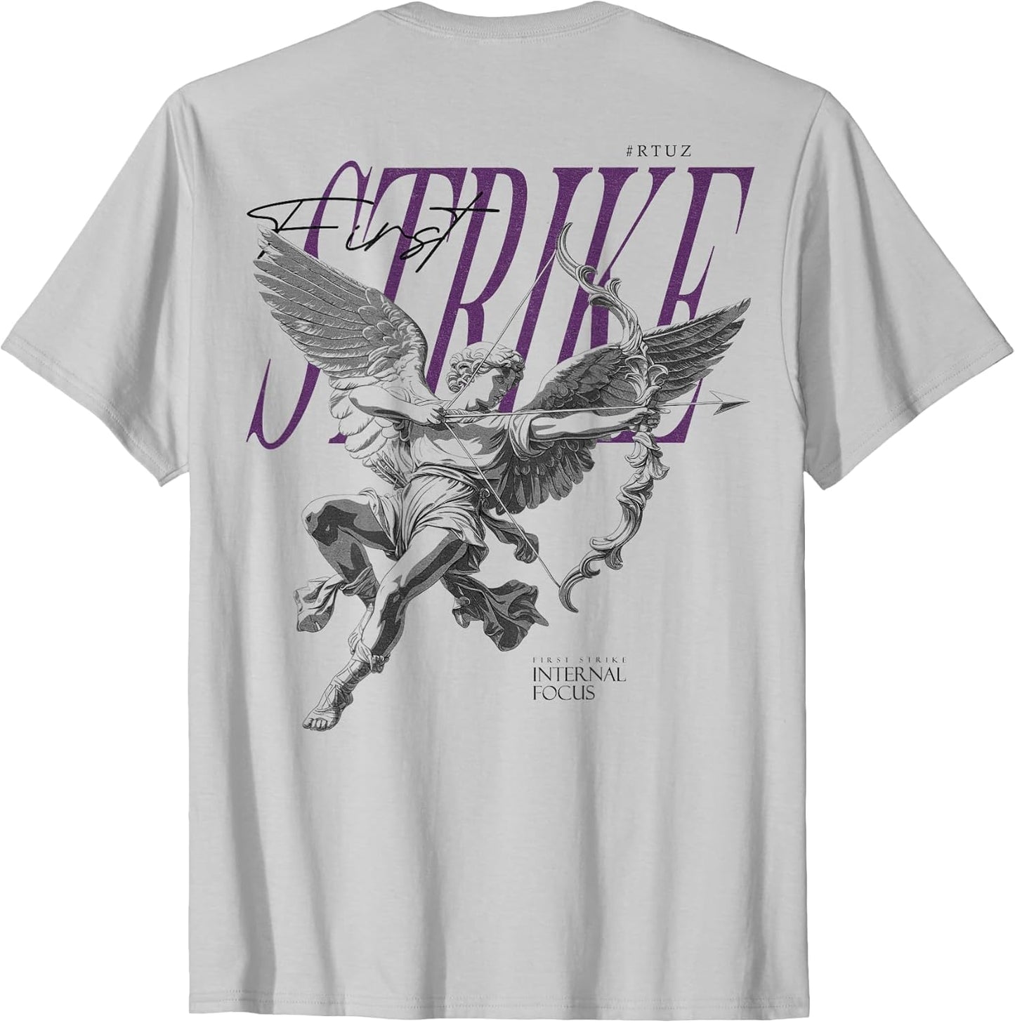 Hip Hop Vintage Edgy Urban Y2K Back Print Streetwear Angel