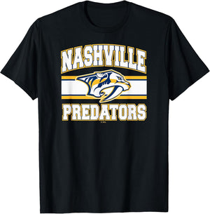 Nashville Predators Stripe Black Officially Licensed