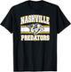 Nashville Predators Stripe Black Officially Licensed