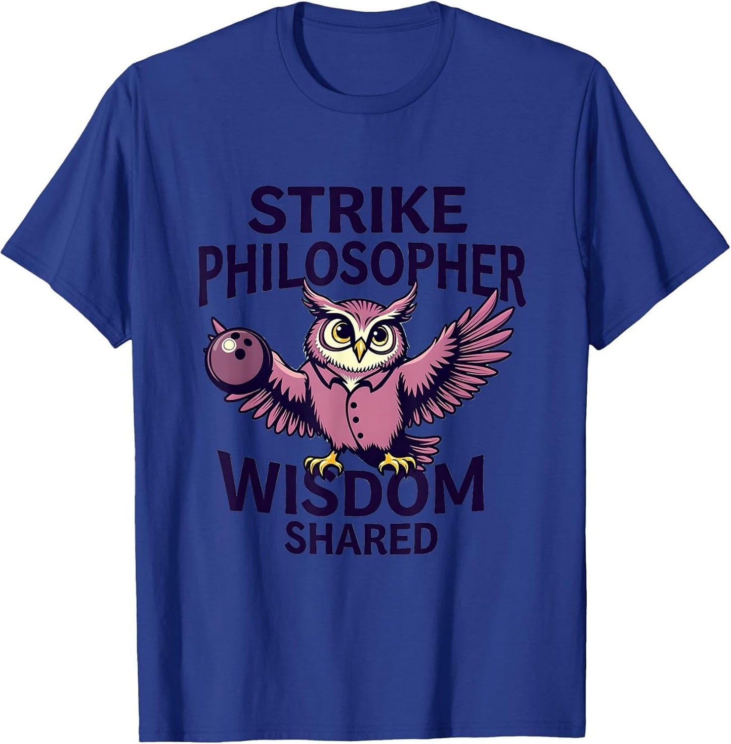 Strike Philosopher Wisdom Shared Bowling Design