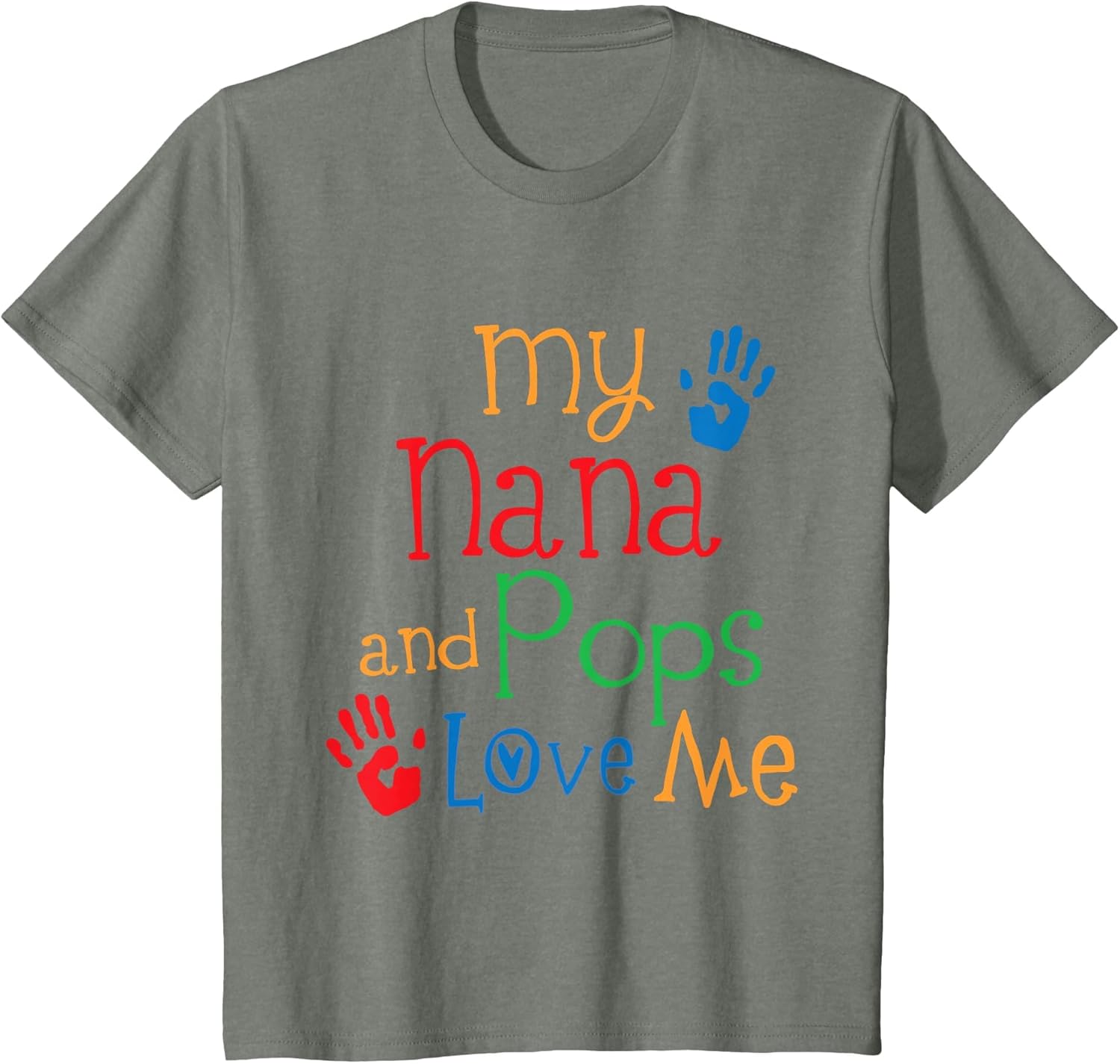Kids My Nana and Pops Love Me Grandchild