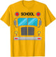 School Bus Driver Costume Halloween Funny Adults and Kids