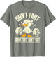 Don't Fart Duck Funny Lifting Weights Gym Fitness