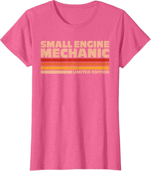 Small Engine Mechanic Retro Sunrise