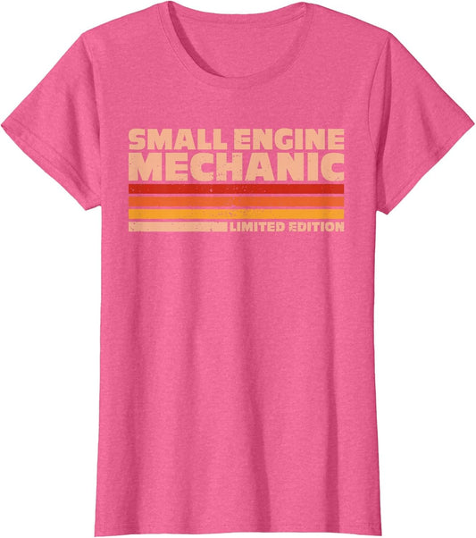 Small Engine Mechanic Retro Sunrise