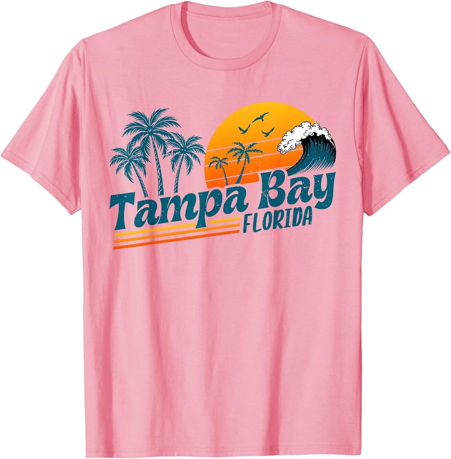 Vintage Tampa Bay Florida Beach Summer Vacation Spring Break