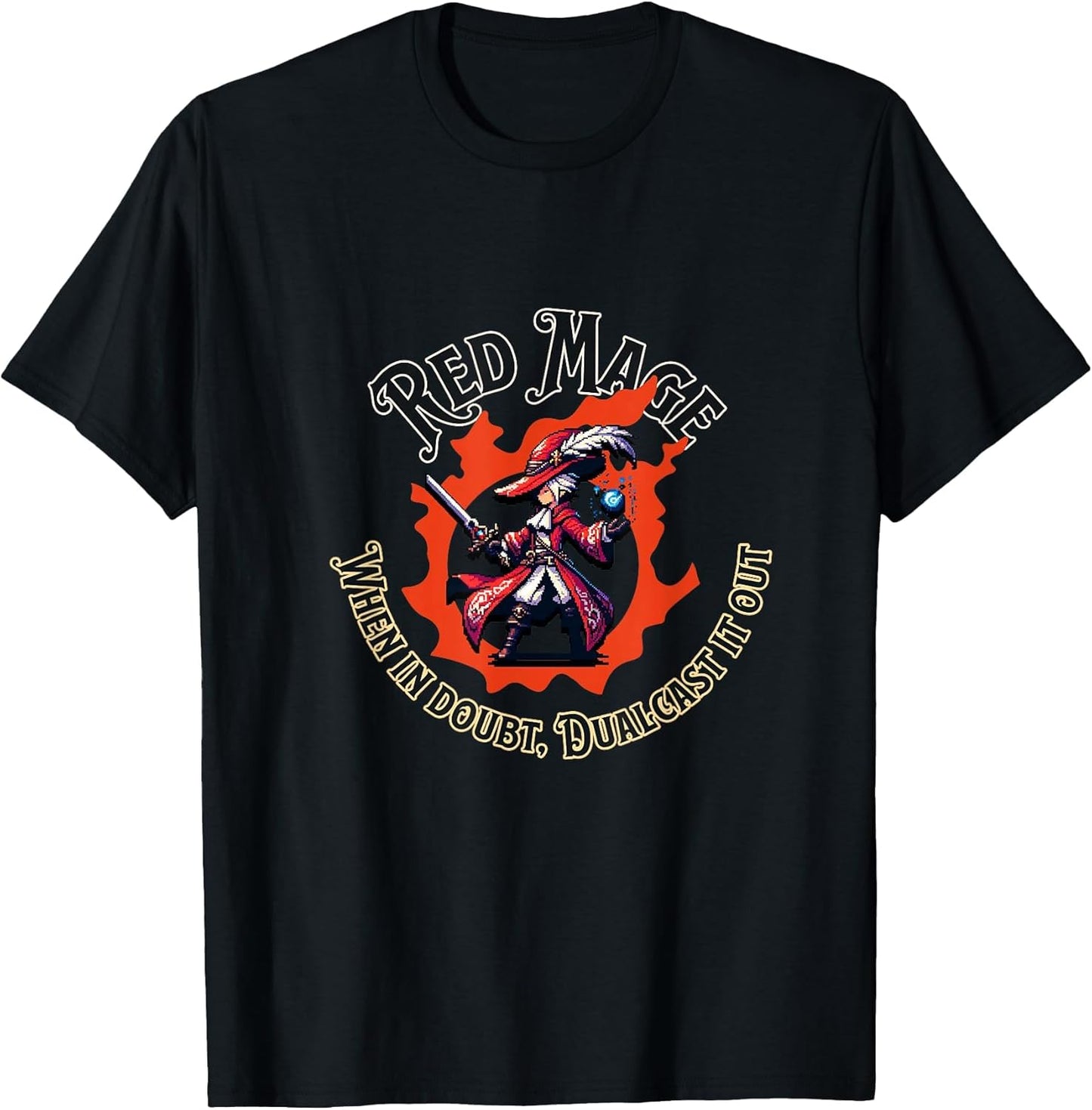 Red Mage - When in Doubt dualcast it Out - Funny MMORPG