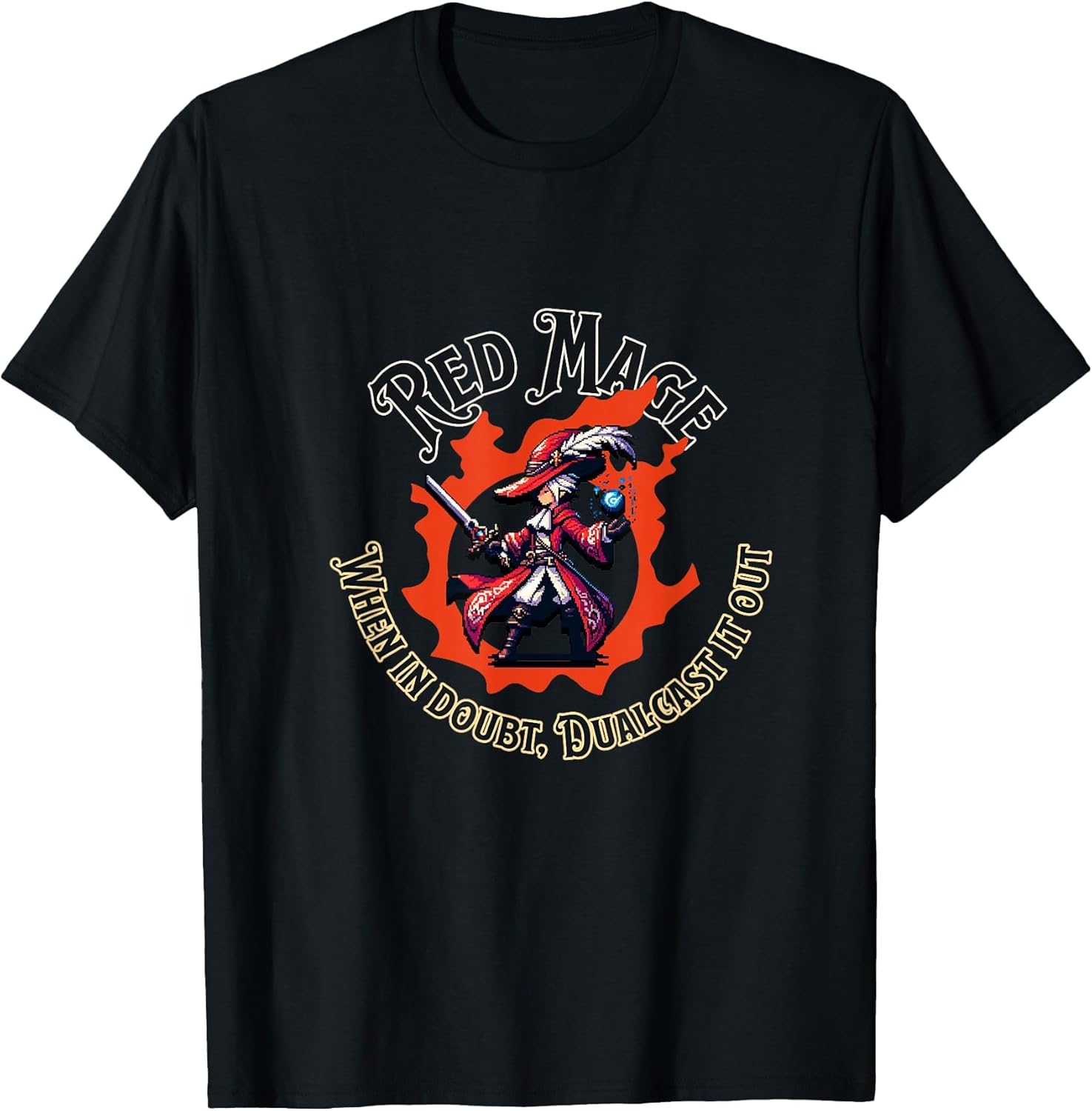 Red Mage - When in Doubt dualcast it Out - Funny MMORPG