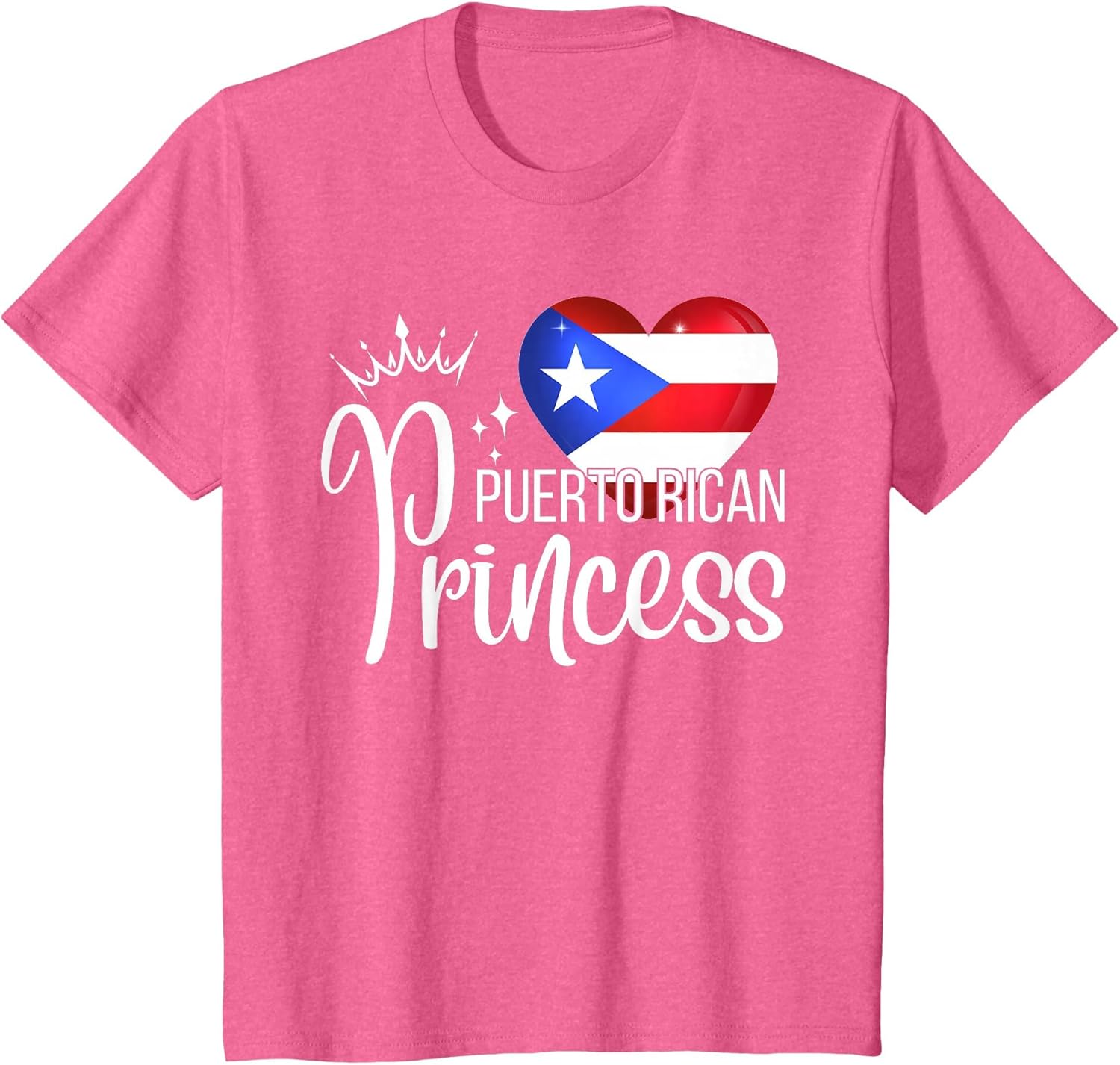 Puerto Rican Princess Boricua Heart