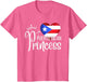 Puerto Rican Princess Boricua Heart