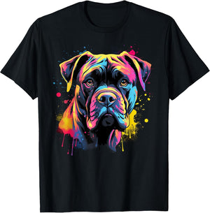 Cute Cane Corso Dog on Painted Cane Corso