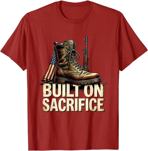 Built on Sacrifice Memorial Day Men's Design