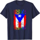 Puerto Rico Rican Gay Pride Flag LGBTQ Boricua Distressed