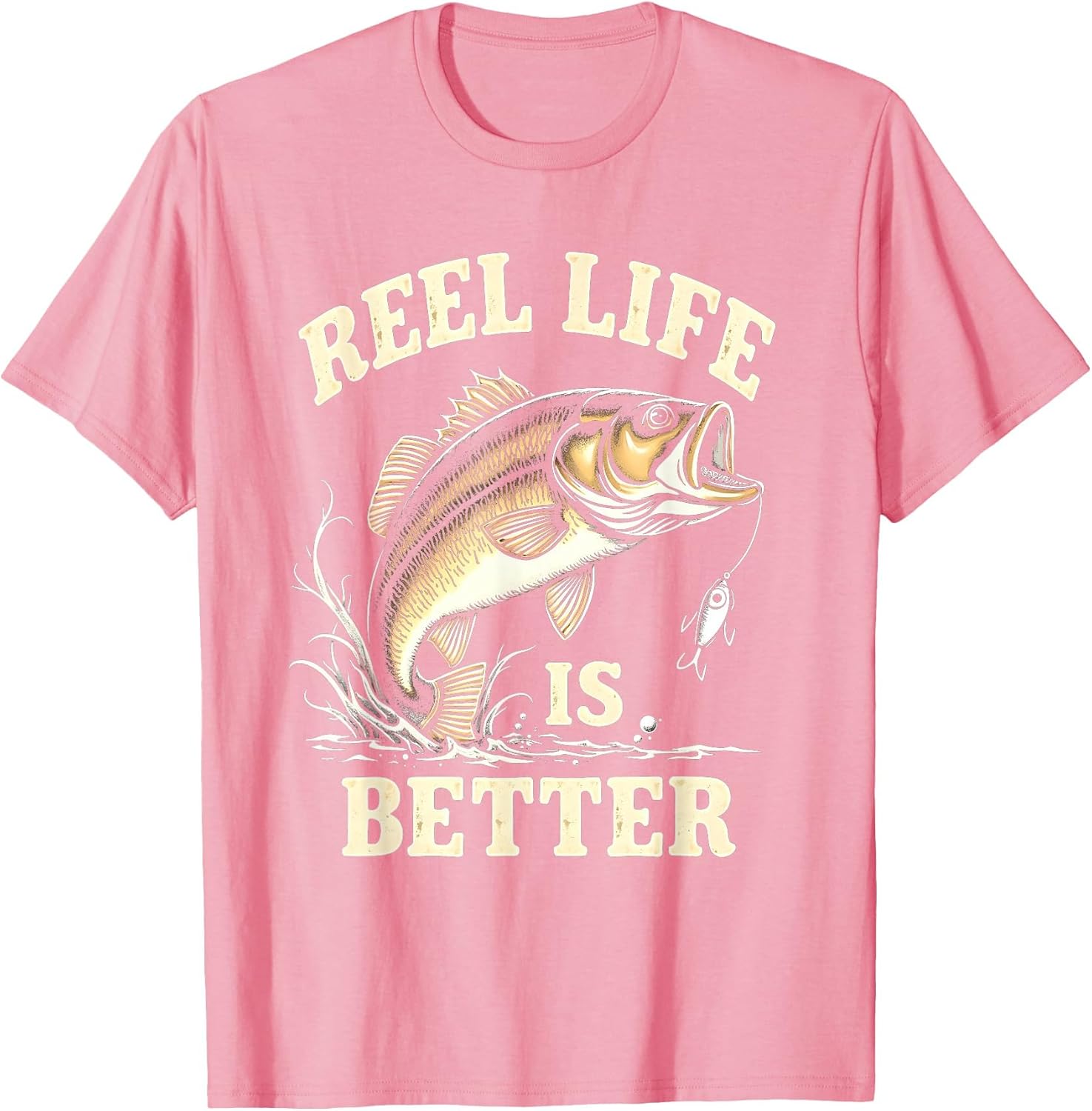 Reel Life Is Better Fishing Graphic Design