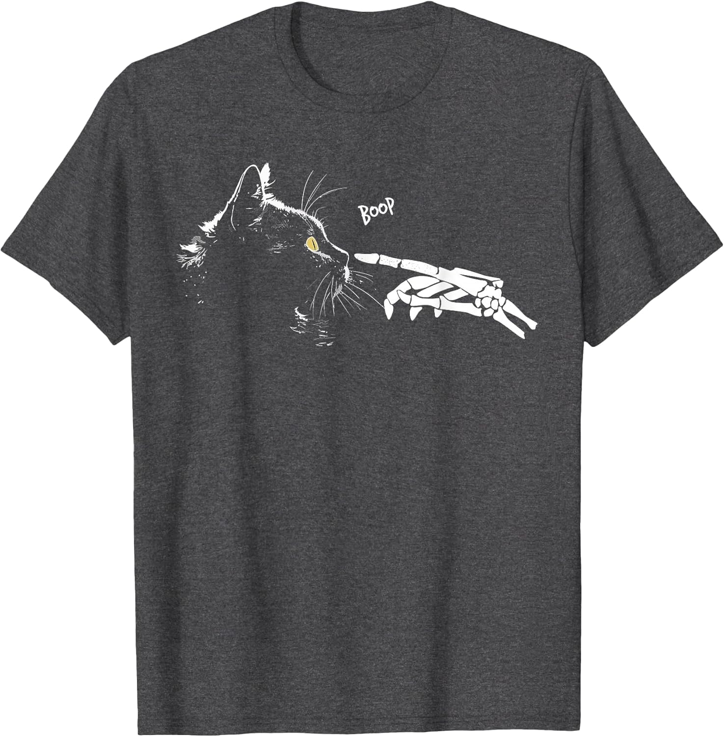 Cat Skeleton Hand Boop Halloween Cute Black Cats Pet Kitty