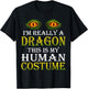 Dragon Costume for Adult Men Women Kids Boys Girls