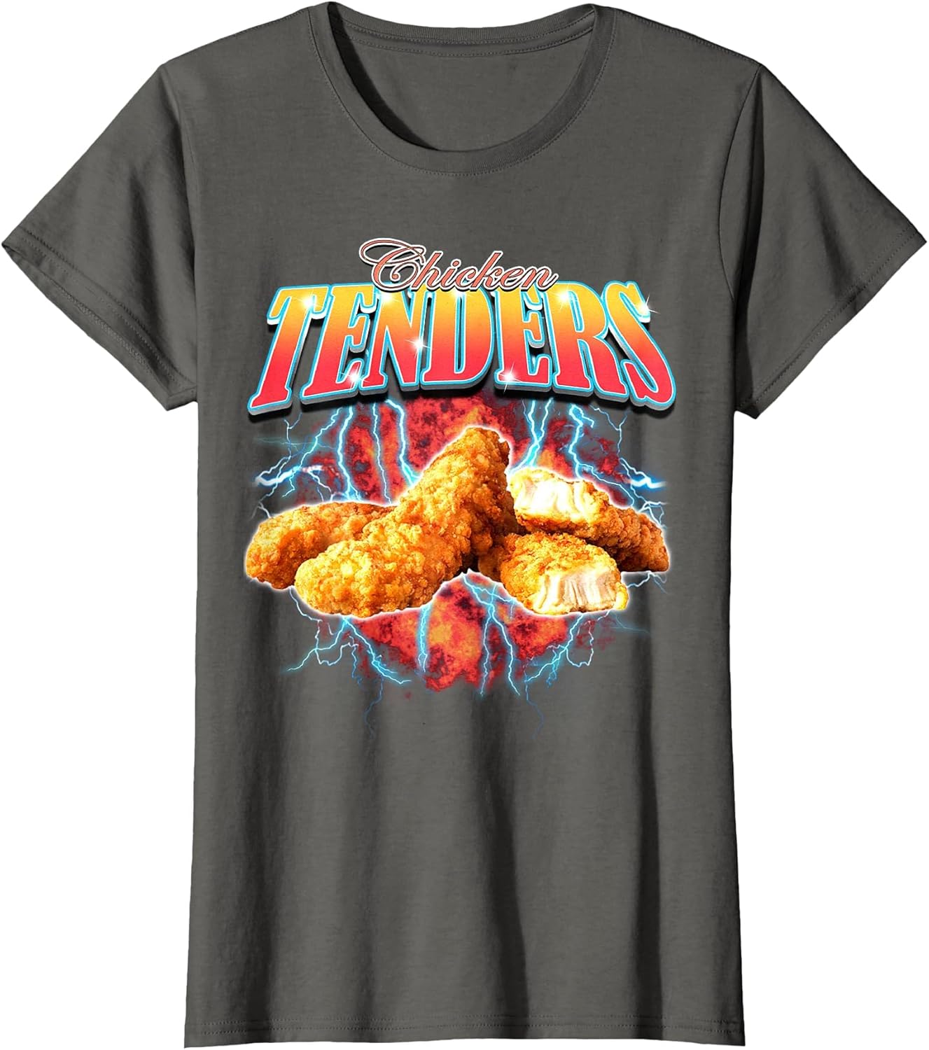 Bootleg Rap Funny Chicken Tenders Vintage 90s Heavy-Metal