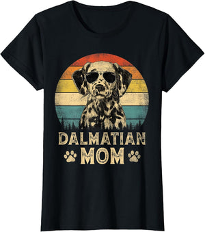 Vintage Dalmatian Mom Dog Lovers Mother's Day