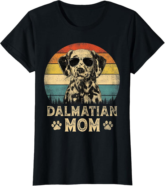 Vintage Dalmatian Mom Dog Lovers Mother's Day