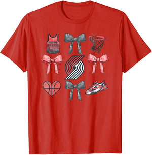 NBA Portland Trail Blazers Bow Grid
