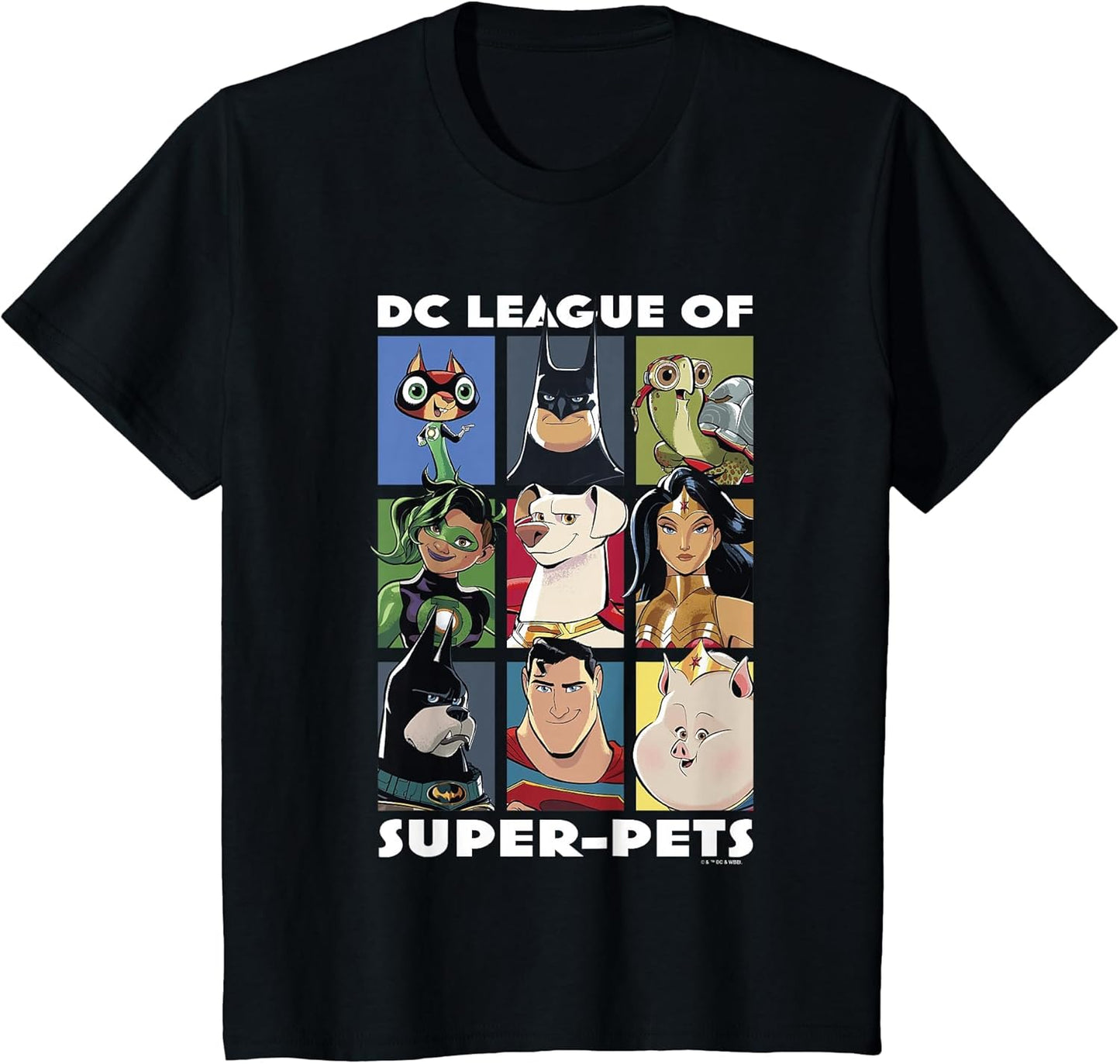 DC League of Super-Pets Heroes & Pets Grid Group Shot