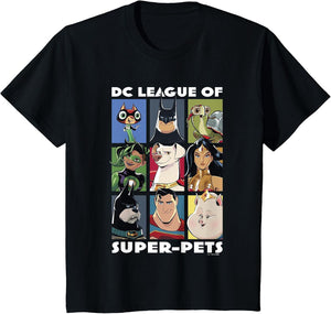 DC League of Super-Pets Heroes & Pets Grid Group Shot