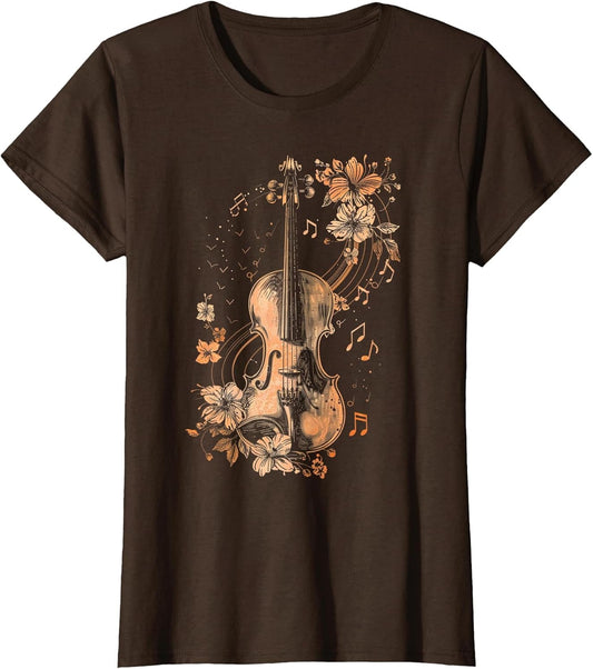 Violin Player Classical Music Notes Orchestra Violinist