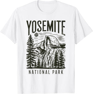 Retro Yosemite Half-Dome National Park Vintage