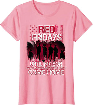 Military Red Shirt Friday - Wear Red for Deployed Son