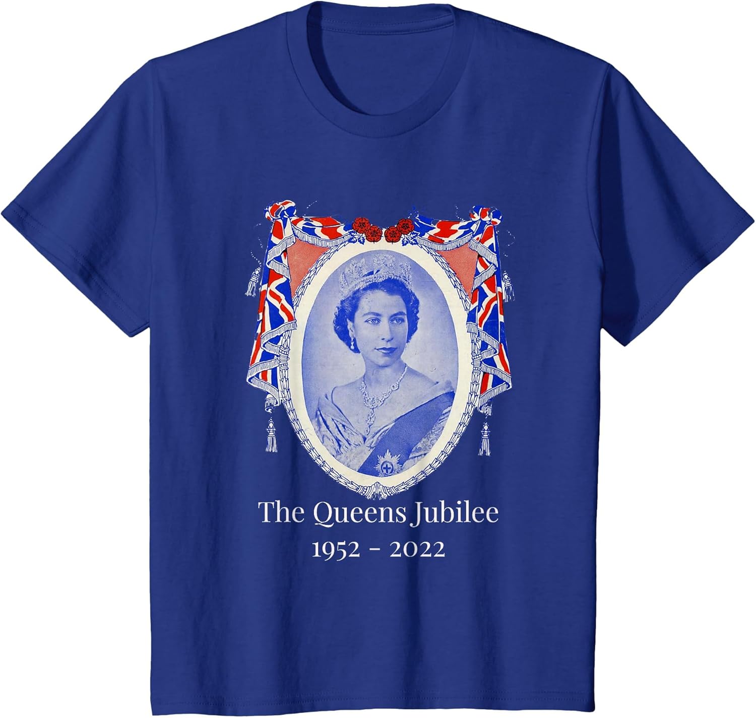 The Queen's Jubilee 1952 2022 Vintage Elizabeth II Artwork