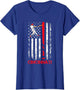 Vintage Cincinnati Baseball American US Flag Premium