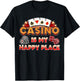 Casino is My Happy Place Funny Gambling Poker Chips