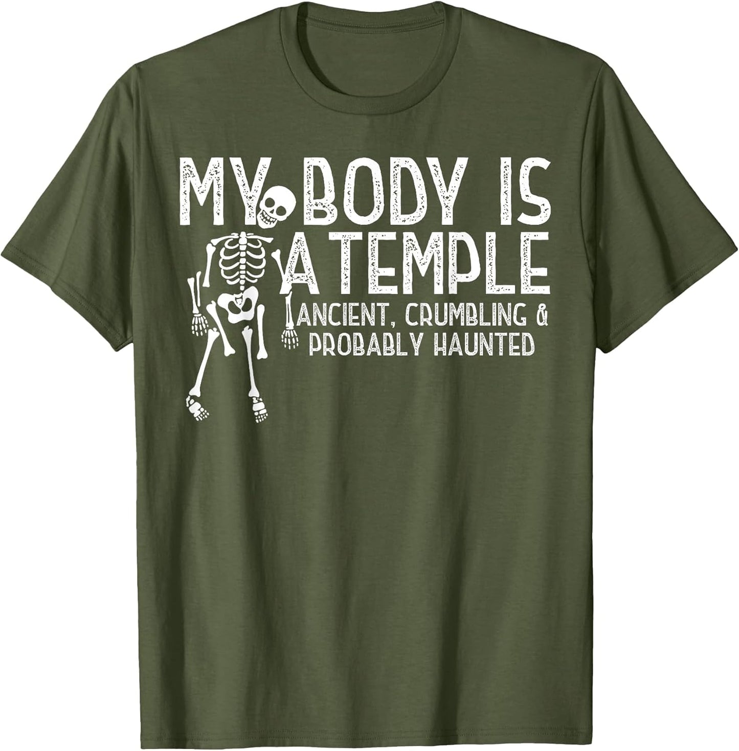 My Body is A Temple Ancient Crumbling Probably Haunted