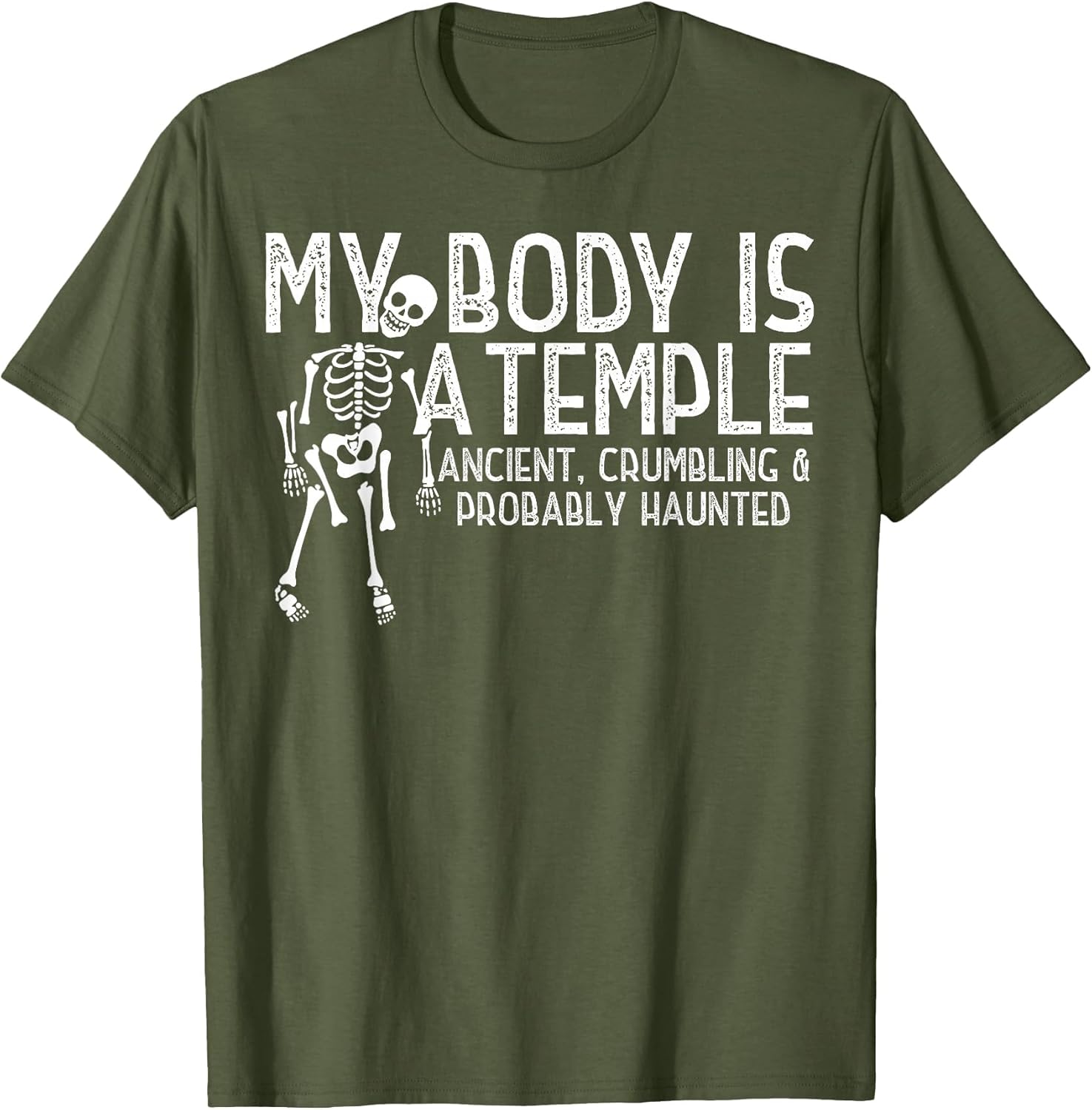 My Body is A Temple Ancient Crumbling Probably Haunted