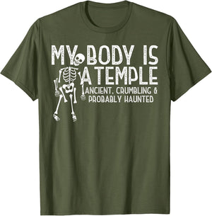 My Body is A Temple Ancient Crumbling Probably Haunted