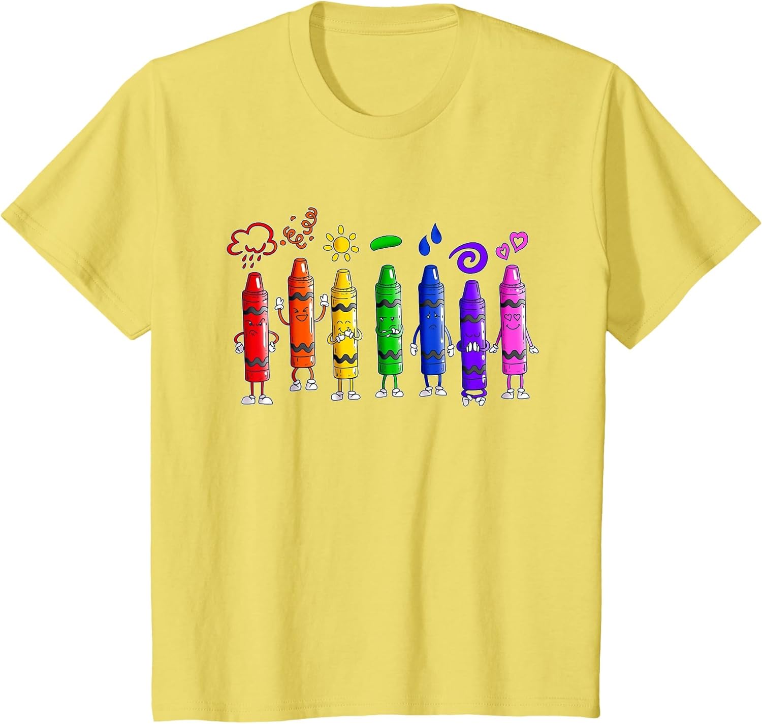 Painting Children Drawing Coloring Pens Crayons Emotions