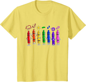 Painting Children Drawing Coloring Pens Crayons Emotions