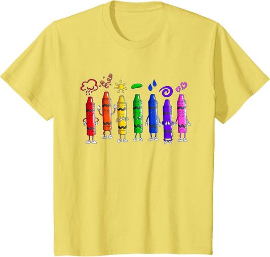 Painting Children Drawing Coloring Pens Crayons Emotions